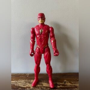 The Flash Action Figure with Lightning Bolt Emblem